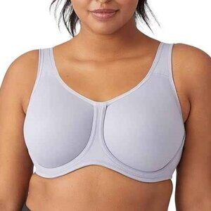 Wacoal Women's Simone Gray Sport Underwire Bra- Size 36G- New!
